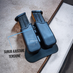 Port-încărcător dublu 9mm din polimer – Beretta Px4 storm, Glock, CZ