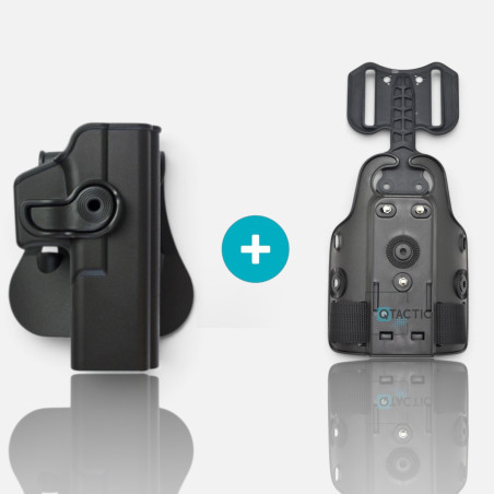 Platformă picior Mid - Range Glock cu toc și suport pentru centură