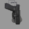 Toc holster Glock 9 mm OWB, polimer, rotire 360°