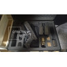 Toc holster Glock 9 mm OWB, polimer, rotire 360°